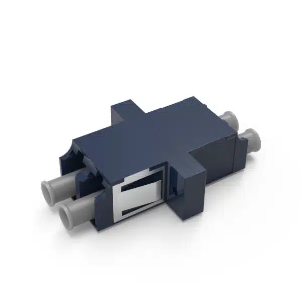 nexinex Glasfaserkabel Adapter | Kupplung LC auf LC Duplex | Verbinder für LWL Patchkabel | Buchse/weiblich