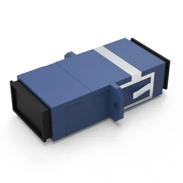 nexinex Glasfaserkabel Adapter | Kupplung SC auf SC Simplex | Verbinder für LWL Patchkabel | Buchse/weiblich