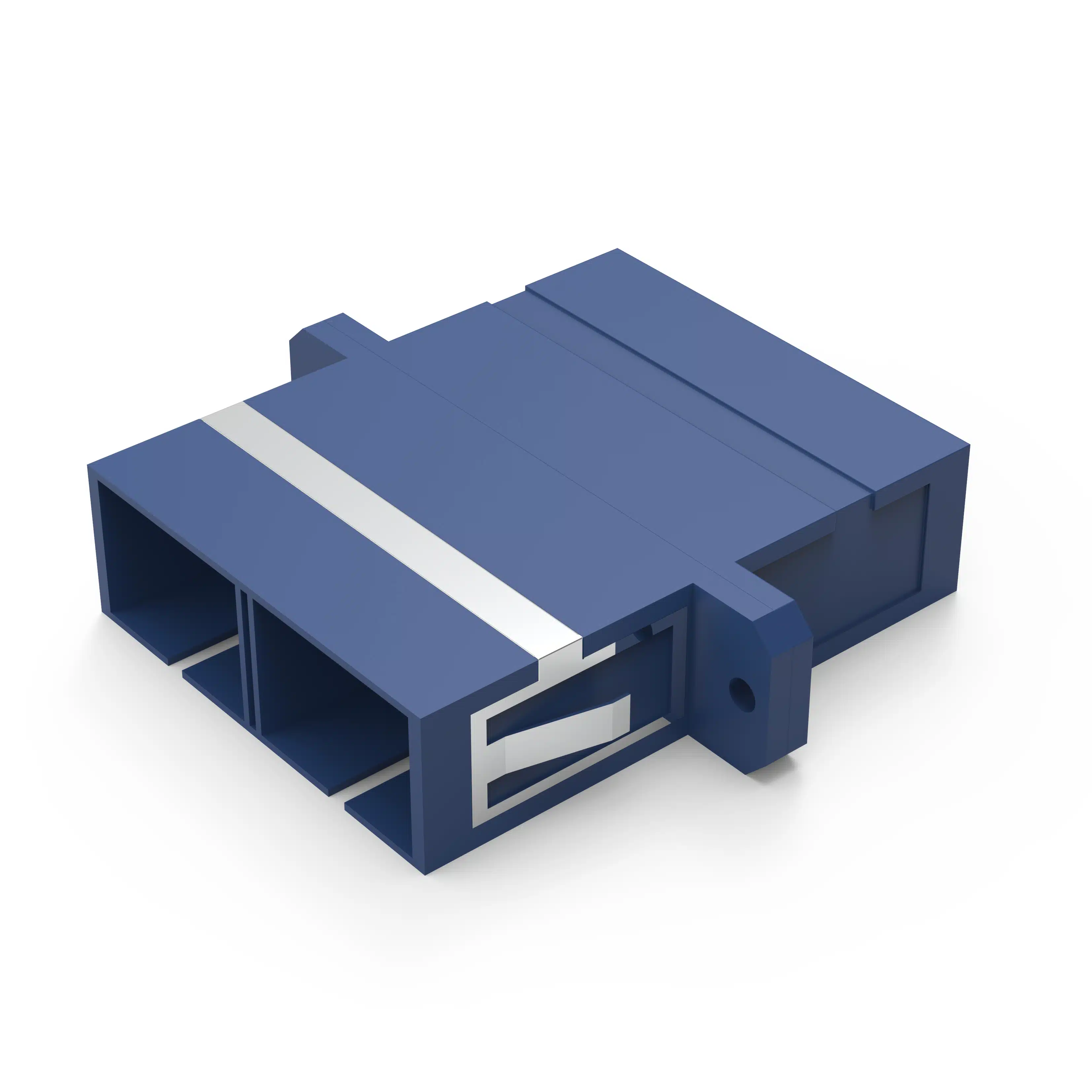 nexinex Glasfaserkabel Adapter | Kupplung SC auf SC Duplex | Verbinder für LWL Patchkabel | Buchse/weiblich – Bild 3