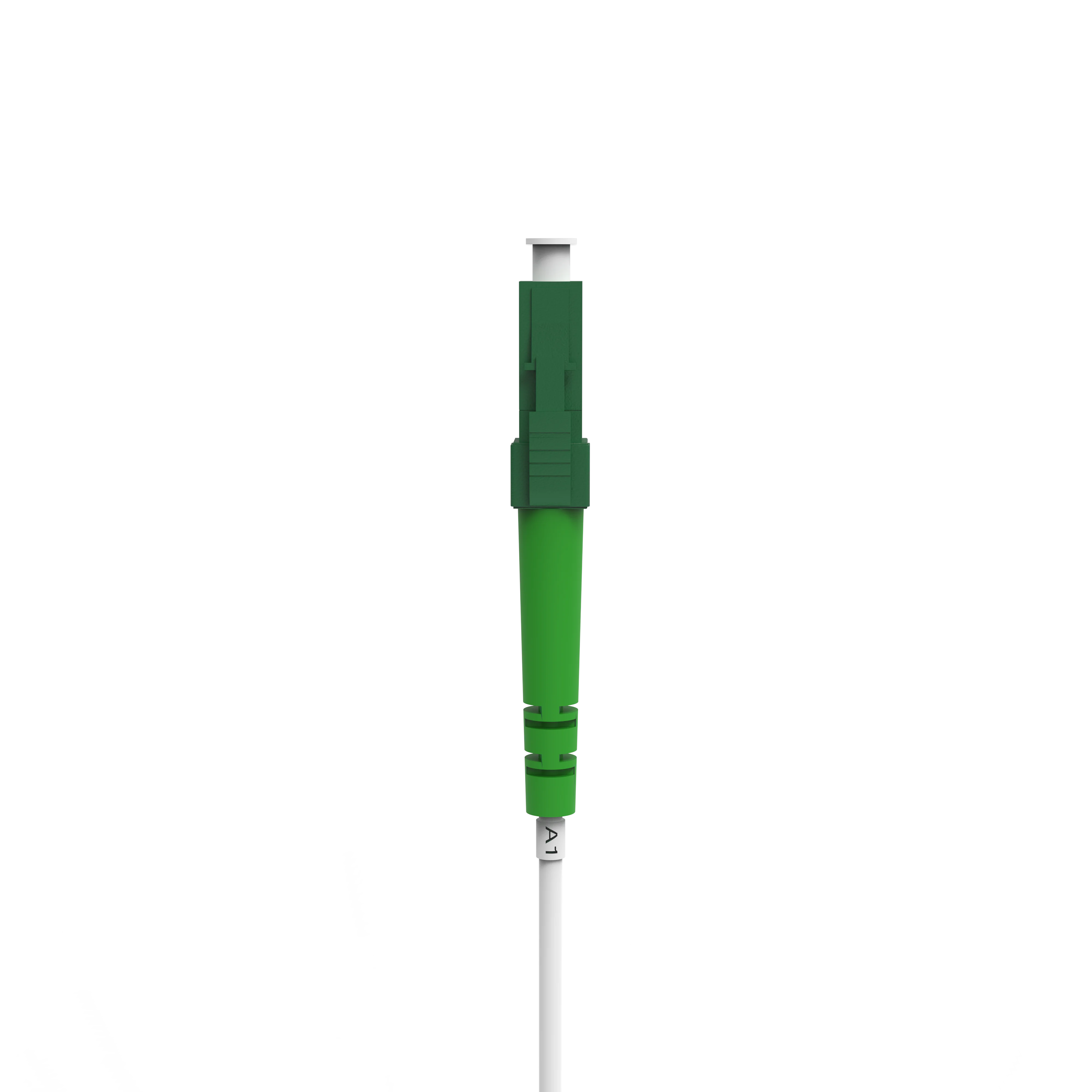 nexinex OS2 weißes Glasfaserkabel LC/APC auf SC/APC (0,5 - 100m) Patchkabel | Simplex Singlemode FTTH Glasfaser LWL Lichtwellenleiter Kabel LC/SC – Bild 9